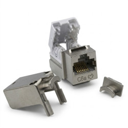 JACK CAT6A BLINDADO MODULAR SATRA DE ALTA VELOCIDAD