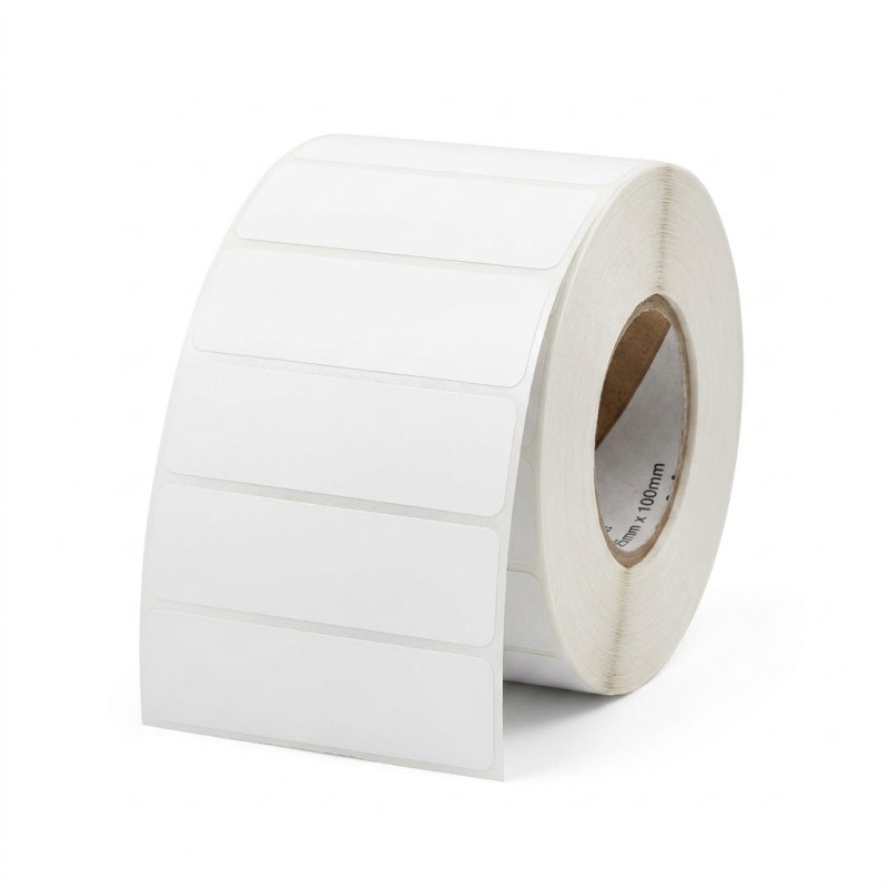 ROLLO DE ETIQUETAS AUTOADHESIVAS 25MM X 100MM ALTA CALIDAD
