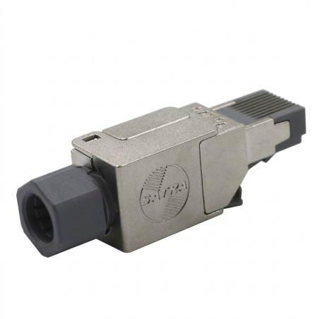 CONECTOR PLUG CAT6A BLINDADO SATRA