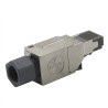 CONECTOR PLUG CAT6A BLINDADO SATRA