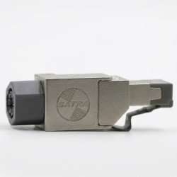 CONECTOR PLUG CAT6A BLINDADO SATRA