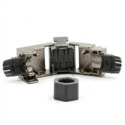 CONECTOR PLUG CAT6A BLINDADO SATRA