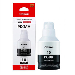 BOTELLA DE TINTA CANON GI-10PGBK COLOR NEGRO