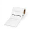 ROLLO DE ETIQUETA ADHESIVAS 76MM X 100MM TT TUCO 1" 500 UND ETIQUETAS PREPICADOS