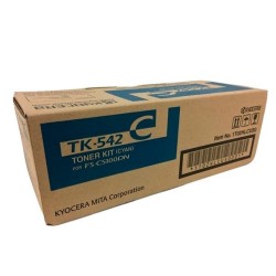 TK-542C | CARTUCHO TONER KYOCERA ORIGINAL CYAN RENDIMIENTO 4000 Páginas