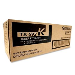 TK-592K | CARTUCHO TONER KYOCERA ORIGINAL NEGRO RENDIMIENTO 7000 Páginas