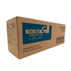 TK-867C | CARTUCHO TONER KYOCERA ORIGINAL CYAN RENDIMIENTO 12000 Páginas