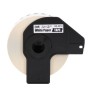 ETIQUETA BROTHER DK-2214 ROLLO CONTINUO FONDO BLANCO LETRAS NEGRAS 12MM X 30.40M