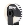 ETIQUETA BROTHER DK-2214 ROLLO CONTINUO FONDO BLANCO LETRAS NEGRAS 12MM X 30.40M