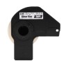 ETIQUETA BROTHER DK-2113 ROLLO CONTINUO FONDO TRANSPARENTE LETRAS NEGRAS 62MM X 15M