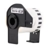 ETIQUETA BROTHER DK-2113 ROLLO CONTINUO FONDO TRANSPARENTE LETRAS NEGRAS 62MM X 15M
