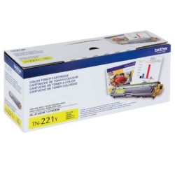 TN221Y | CARTUCHO TONER BROTHER ORIGINAL AMARILLO RENDIMIENTO 1400 Páginas